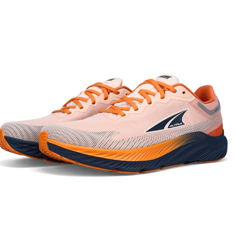 Altra Rivera 3 Shoe Women Size7  Orange Mesh Lace Up Low Top Zero Drop active